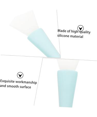 Didiseaon 2 Sets Silicone Makeup Brush Lip Applicators Eyeliner Applicator Eye Shadow Lip Liner Brush Silicone Facial Mask Brush Skincare Brush for Mud Concealer Lips Silica Gel Lip Brush - Buy Online on SooperMarket.com