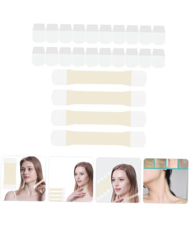 VILLCASE 4pcs Neck Lift Stickers Neck Lift Tape for Neck Wrinkles Loose Skin Tape Rubber Swan Neck Silky Tool - Buy Online on SooperMarket.com