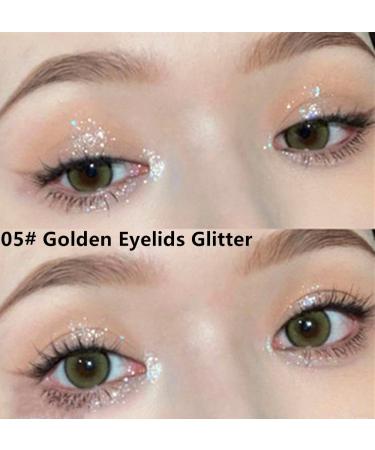 Go Ho Golden Glitter Eyeshadow & Eyeliner - Korean Makeup for Women - Buy Online on SooperMarket.com
