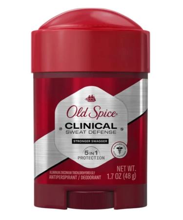 Old Spice Clinical Sweat Defense Anti-Perspirant Deodorant for Men - 72 Hour Stronger Swagger 1.7 oz | Buy Internationally - Buy Online on SooperMarket.com