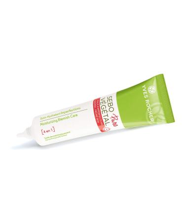 Yves Rocher Sebo Pure V g tal 4-in-1 Moisturizing Blemish Care with Salicylic Acid - 1.35 Oz - Effective Acne Treatment for Clear Skin - Buy Online on SooperMarket.com