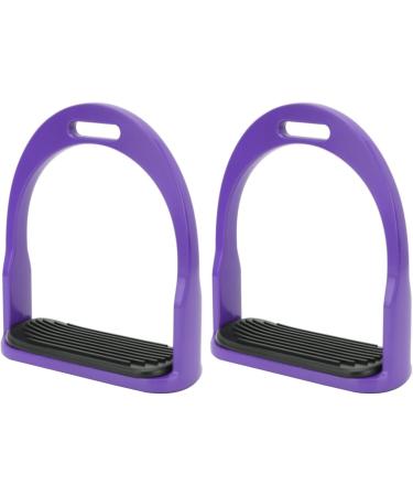 Janzoom Children's Stirrups - Comfortable Purple Stirrups for Kids | International Shipping Available - Buy Online on SooperMarket.com