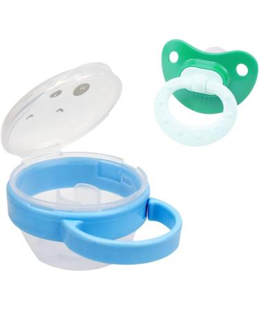 Baby Dummy Case Pacifier Case Travel Soother Box Transparent Soother Pod Pacifier Holder Box for Kids (Mid Yellow) Mid Yellow - Buy Online on SooperMarket.com