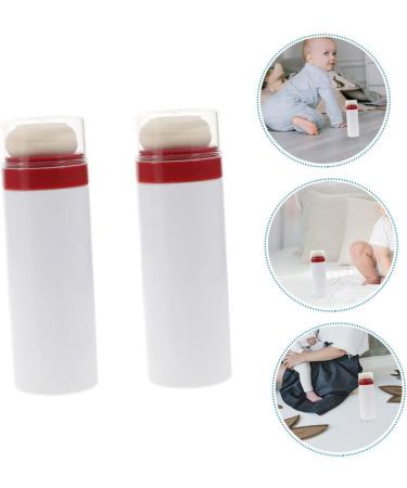 STAHAD 2pcs Powder Puff Box - Toddler Bath Sponge & Makeup Holder for Talcum Powder Dispenser - Buy Online on SooperMarket.com