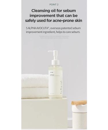 ANUA Heartleaf Pore Control Cleansing Oil Facial Cleanser 6.76 fl oz - Gentle Deep Cleansing for Clear Skin - Buy Online on SooperMarket.com