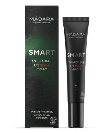 M dara Organic Skincare |Smart anti-fatigue eye cream anti-aging-15 ml with an intelligent antioxidant complex natural aescin and caffeine 100% natural origin vegan