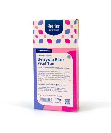 Berryola Blue Fruit Tea - 100g Loose Leaf Tea