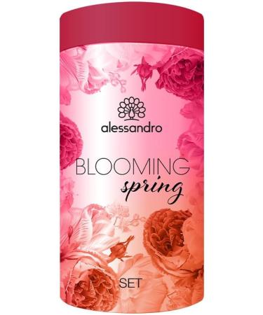 alessandro BLOOMING SPRING SET - Hand Cream and Nail Oil - Intensive Hand Care - Floral Fragrance - Buy Online on SooperMarket.com