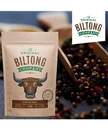 Original Biltong Big Bag - High Protein Healthy Snack (500g) | Made from British & Irish Beef - Buy Online on SooperMarket.com