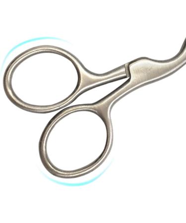 TEMKIN Stainless Steel Nose Hair Trimmer | Portable Mustache & Ear Hair Remover - Precision Scissors for Effortless Grooming - Buy Online on SooperMarket.com