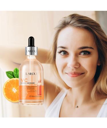 Vitamin C Essence Face Serum 100ml - Firming Hydrating & Smoothing for Even Skin Tone - Buy Online on SooperMarket.com