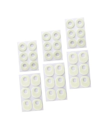 HAPINARY 6 Sheets Felt Corn Stickers Corn Pads Thick Felt Foot Pads Corn Cushions Sweat-Absorbent Foot Pads Felt Foot Corn Stickers Foot Corn Treatment Pads Corn Remover Pads
