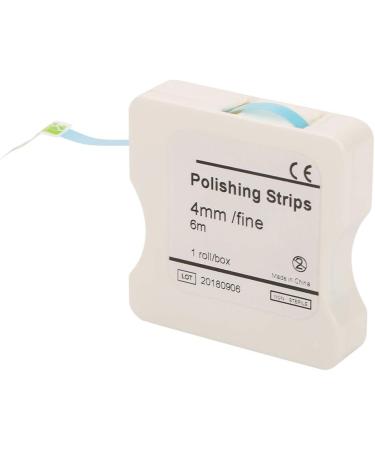 Dental Polishing Strip - Dental File for Teeth Sanding Grinding Deep Teeth Cleaning Tool Teeth Abrasive Finishing Strip Dental Care 5mm X 6M 1Roll(Blue) - Buy Online on SooperMarket.com