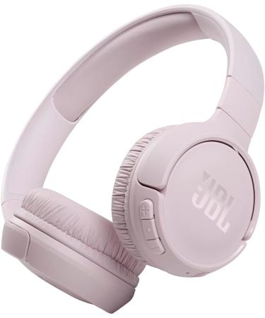 JBL Tune 510BT Wireless On-Ear Headphones with Purebass Sound - Rose