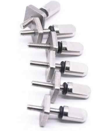 6Pcs Stainless Steel Surfboard Fin Screws - Tool-Free Thumb Screws for SUP, Longboard, Paddleboard - Surfing Accessories - Buy Online on SooperMarket.com