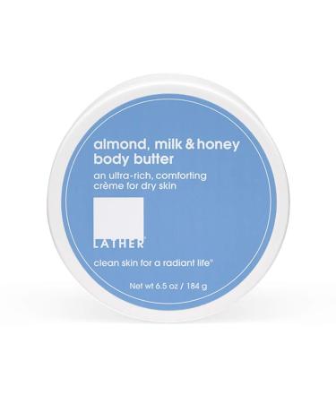 Lather Almond Milk & Honey Body Butter 6.5 oz (184 g)
