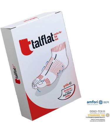 Inook Talflat Correction Socks for Foot Pain Relief - Flat Feet Fallen Arches & Hallux Valgus - kotex Splint 40 Black | International Shipping - Buy Online on SooperMarket.com