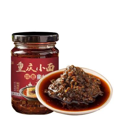 Mixed Noodle Douban Sauce 200g/can Chinese chili sauce handmade sauce main course side dishes rice toppings ready to eat food special spicy chili sauce black bean sauce (200g)