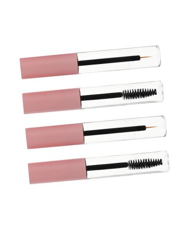 NOLITOY 8 Pcs Eyeliner Stick Eyelash Cream Tube Empty Lip Gloss Bottles Clear Eyelash Mascara The Pet