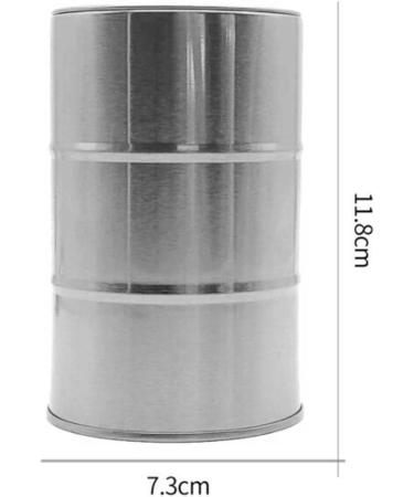 Zaanu Iron-Disposal Case - Removable Safety Accessories Recycling Container for Men's Razors Salon Use - Silver/89 Silver - Buy Online on SooperMarket.com