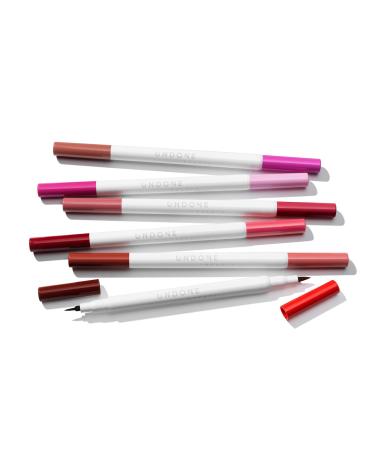 Undone Beauty Forever Lip 2-in-1 Stain & Precision Liner - Cool Red | Vegan, Paraben & Cruelty Free - Buy Online on SooperMarket.com