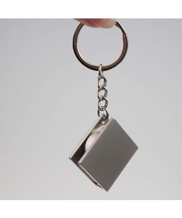 UTENEW Retractable Tape Measure Keychain 39.3Inches/100cm - Silver 2 Pack - Buy Online on SooperMarket.com