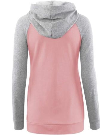 Love2Mi Maternity Nursing Shirt Wrap Top - A-pink/Grey XL - Buy Online on SooperMarket.com