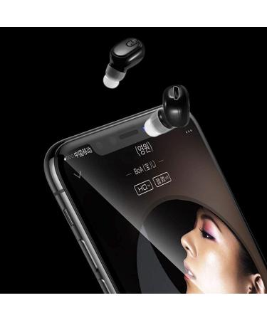 Sanwenyu Single Ear Wireless Bluetooth Headset - Mini Invisible Business Earbud (Black) - Buy Online on SooperMarket.com