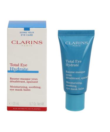 Total Eye Hydrate Moisturizing Soothing Eye Mask-Balm by Clarins for Women - 0.7 oz Balm