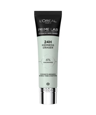L'Or al Paris Redness Eraser Primer basis for long-lasting make-up immediately concealed redness up to 24 hours prime lab Advanced Dermer 30 ml 30 ml (1 Pack)