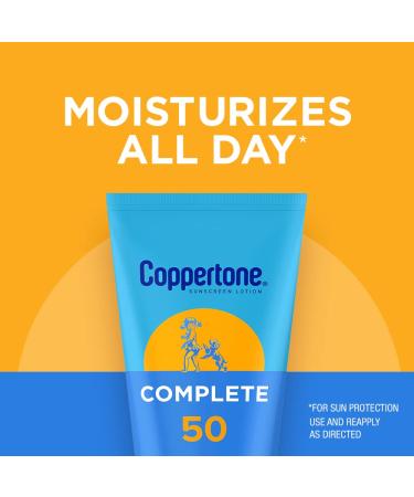 Coppertone Complete SPF 50 Lightweight Moisturizing Water-Resistant Body Sunscreen 7 fl oz - Buy Online on SooperMarket.com