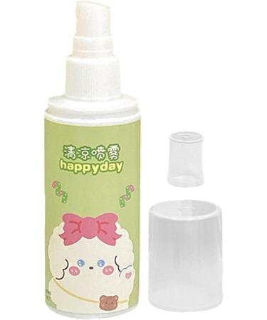 puzzlegame Cool Spray - 80ml Instant Cooling & Nourishing Spray | Instantly Reduce Temperature Spray Small Lightweight Refreshing Protective Skin-friendly Spray For Face And Body green dog - Buy Online on SooperMarket.com