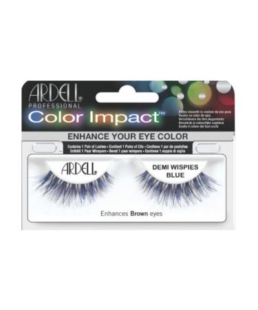 Ardell Color Impact Lashes  Demi Wispies Blue