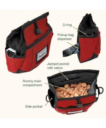 Doggone Good Rapid Rewards Deluxe Dog Training Bag (Black) COMES WITH BELT - Buy Online on SooperMarket.com