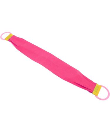 Exfoliating Bath Washcloth - Deep Cleansing Back Scrubber for Men & Women | Long Shower Scrubber with Handles (Pink) - International Shipping Available - Buy Online on SooperMarket.com