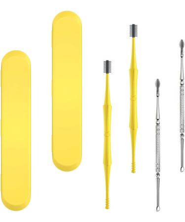 Stainless Steel Double-Sided Earwax Removal Kit - 8pcs Assorted Care Curettes for Men and Women - Buy Online on SooperMarket.com