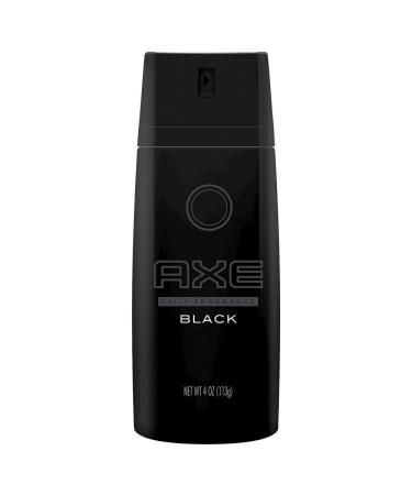 AXE Black Body Spray for Men 4 OZ 4 Ounce (Pack of 1) Black