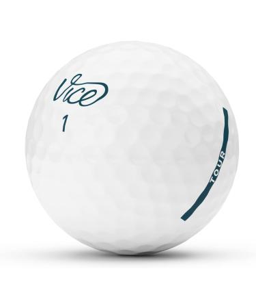 Vice Golf Tour White Golf Balls - Premium Performance and Visibility - Buy Online on SooperMarket.com