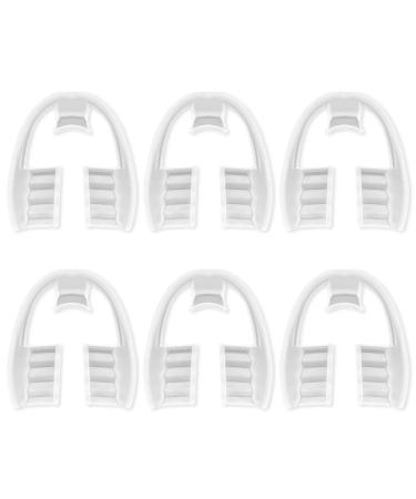 BEZANU Mouth Guard 6 PCS Comfort Anti Grinding Dental Night Guards for Bruxism and Teeth Clenching