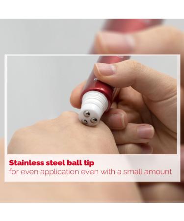 PS.PRETTYSKIN Roll On Eye Cream 30ml - Vitamin A Retinol Stainless Steel Ball Tip for Wrinkle Reduction & Elasticity - Buy Online on SooperMarket.com