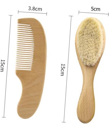 KOMBIUDA Baby Gift Set - Brush, Comb, Cap, and Cradle Kit for Newborns & Toddlers - Buy Online on SooperMarket.com