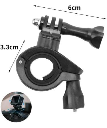 Buy Action Camera Handlebar Mount - Compatible with GoPro Series | Bicycle & Motorcycle Clip - Buy Online on SooperMarket.com