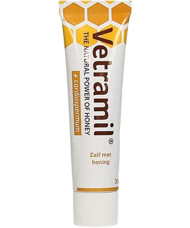 Vetramil Wound Ointment with Honey - 180g Pot | Fast Healing & International Shipping - Buy Online on SooperMarket.com