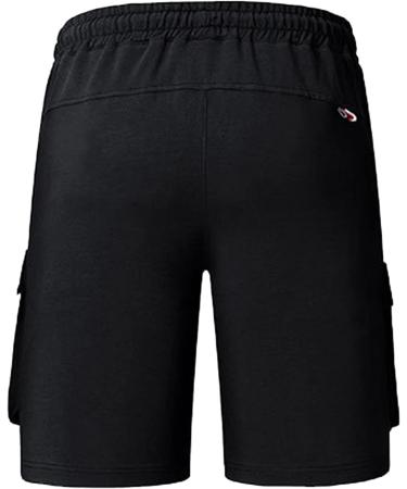 Ronony Men s Sport Shorts - Comfortable Loose Fit Jogging & Running Shorts with Pockets - Summer Cotton Casual Trousers - Available in XXL - #Black - Buy Online on SooperMarket.com