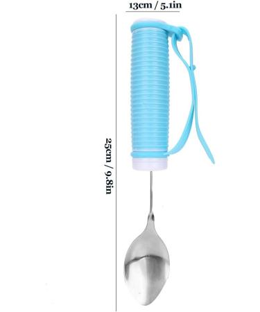 Eating Aids Elderly Auxiliary Tableware Elderly Eating Spoon Elderly Tableware Anti Slip Eating Spoon Tool for Disabled Elderly - Buy Online on SooperMarket.com