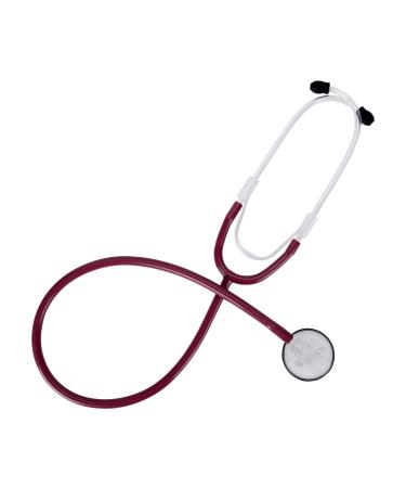 TK-1 MR Safe Dual-Frequency Stethoscope Professional Mahogany Red