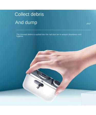 sunroot 1 Piece Automatic Electric Nail Clippers USB Rechargeable Nail Trimmer Grinder Clipper with Light for Baby Adult - Buy Online on SooperMarket.com