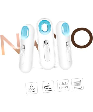HAPINARY Mini Face Spray Instruments Mist Sprayer Steamer Portable Hydration Instrument White - Buy Online on SooperMarket.com