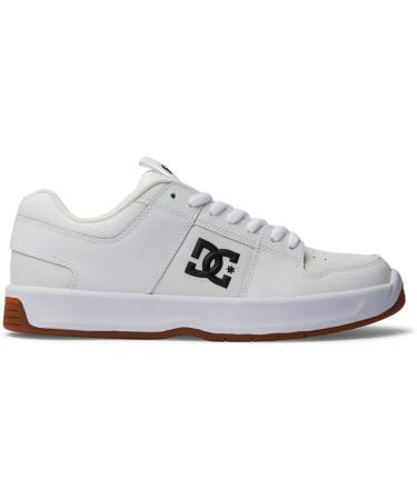 DC Shoes Men's Lynx Zero Leather Sneakers - White Gum - EU Size 44 | International Shipping Available - Buy Online on SooperMarket.com