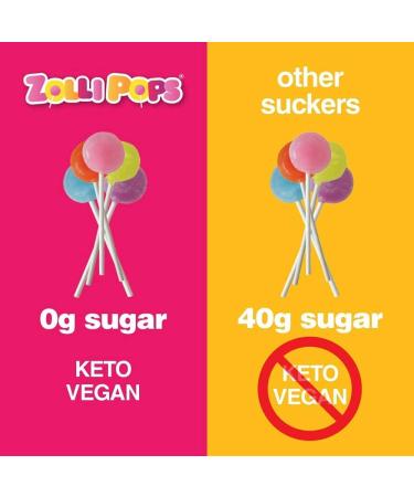 Zollipops The Clean Teeth Pops Anti Cavity Lollipops RASPBERRY Pack of 2 - Buy Online on SooperMarket.com